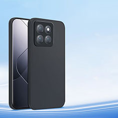 Funda Silicona Ultrafina Goma para Xiaomi Mi 14 5G Negro