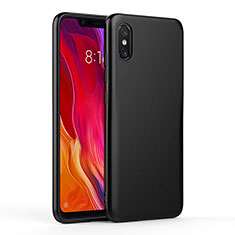 Funda Silicona Ultrafina Goma para Xiaomi Mi 8 Screen Fingerprint Edition Negro