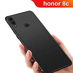 Funda Silicona Ultrafina Goma Q03 para Huawei Honor Play 8C Negro