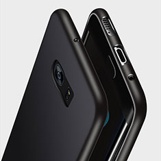 Funda Silicona Ultrafina Goma R03 para Samsung Galaxy S7 Edge G935F Negro