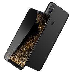 Funda Silicona Ultrafina Goma S02 para Huawei Honor V10 Lite Negro