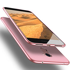 Funda Silicona Ultrafina Goma S03 para Huawei Enjoy 7 Plus Rosa
