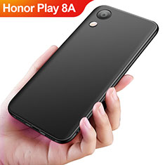 Funda Silicona Ultrafina Goma S04 para Huawei Honor Play 8A Negro