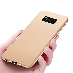 Funda Silicona Ultrafina Goma S06 para Samsung Galaxy S8 Plus Oro