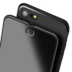 Funda Silicona Ultrafina Goma S08 para Apple iPhone SE (2020) Negro