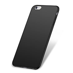 Funda Silicona Ultrafina Goma U10 para Apple iPhone 6S Negro