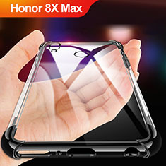 Funda Silicona Ultrafina Transparente A02 para Huawei Honor 8X Max Negro