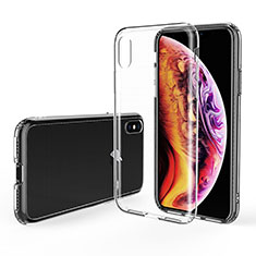 Funda Silicona Ultrafina Transparente C22 para Apple iPhone Xs Claro