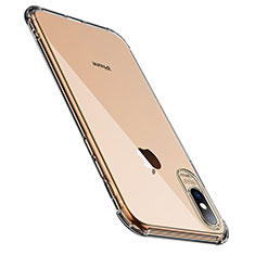 Funda Silicona Ultrafina Transparente C23 para Apple iPhone Xs Claro