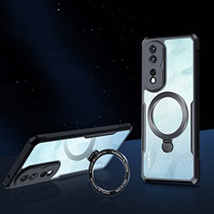 Funda Silicona Ultrafina Transparente con Mag-Safe Magnetic P01 para Huawei Honor 80 Pro 5G Negro