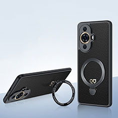 Funda Silicona Ultrafina Transparente con Mag-Safe Magnetic P02 para Huawei Nova 11 Pro Negro