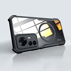 Funda Silicona Ultrafina Transparente con Mag-Safe Magnetic para Xiaomi Mi 12T 5G Negro