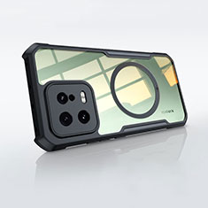 Funda Silicona Ultrafina Transparente con Mag-Safe Magnetic para Xiaomi Mi 13 5G Negro