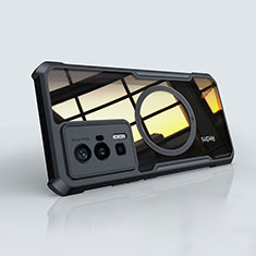Funda Silicona Ultrafina Transparente con Mag-Safe Magnetic para Xiaomi Poco F5 Pro 5G Negro