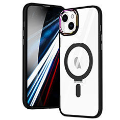 Funda Silicona Ultrafina Transparente con Mag-Safe Magnetic SD1 para Apple iPhone 14 Negro