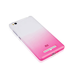 Funda Silicona Ultrafina Transparente Gradiente para Xiaomi Mi 4C Rosa