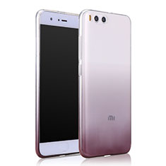 Funda Silicona Ultrafina Transparente Gradiente para Xiaomi Mi 6 Gris