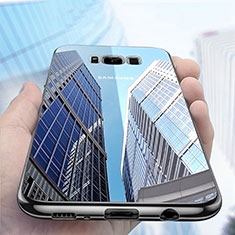 Funda Silicona Ultrafina Transparente H06 para Samsung Galaxy S8 Negro