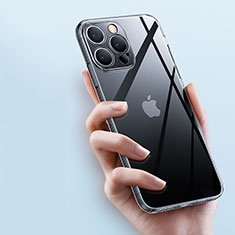 Funda Silicona Ultrafina Transparente para Apple iPhone 14 Pro Max Claro