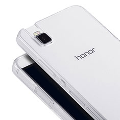 Funda Silicona Ultrafina Transparente para Huawei Honor 7i shot X Claro