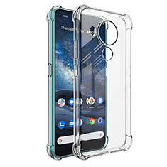 Funda Silicona Ultrafina Transparente para Nokia 5.4 Claro