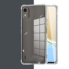 Funda Silicona Ultrafina Transparente para Nokia C12 Claro