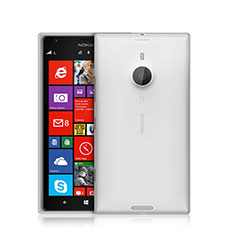 Funda Silicona Ultrafina Transparente para Nokia Lumia 1520 Blanco