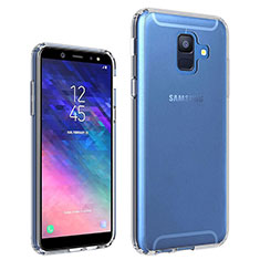 Funda Silicona Ultrafina Transparente para Samsung Galaxy A6 (2018) Claro