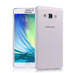 Funda Silicona Ultrafina Transparente para Samsung Galaxy A7 Duos SM-A700F A700FD Claro