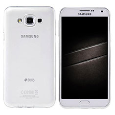 Funda Silicona Ultrafina Transparente para Samsung Galaxy E7 SM-E700 E7000 Claro