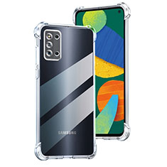 Funda Silicona Ultrafina Transparente para Samsung Galaxy F52 5G Claro