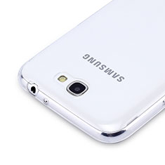 Funda Silicona Ultrafina Transparente para Samsung Galaxy Note 2 N7100 N7105 Claro