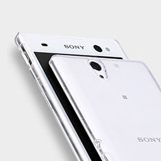 Funda Silicona Ultrafina Transparente para Sony Xperia C3 Claro