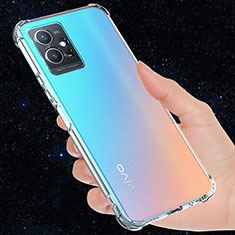 Funda Silicona Ultrafina Transparente para Vivo T1 5G India Claro