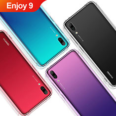 Funda Silicona Ultrafina Transparente T02 para Huawei Enjoy 9 Claro