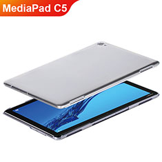 Funda Silicona Ultrafina Transparente T02 para Huawei MediaPad C5 10 10.1 BZT-W09 AL00 Claro