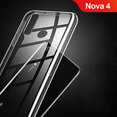 Funda Silicona Ultrafina Transparente T02 para Huawei Nova 4 Claro