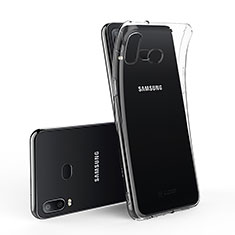 Funda Silicona Ultrafina Transparente T02 para Samsung Galaxy A6s Claro