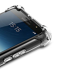Funda Silicona Ultrafina Transparente T02 para Samsung Galaxy C8 C710F Claro