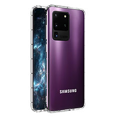 Funda Silicona Ultrafina Transparente T02 para Samsung Galaxy S20 Ultra 5G Claro