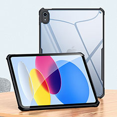 Funda Silicona Ultrafina Transparente T04 para Apple iPad 10.9 (2022) Negro