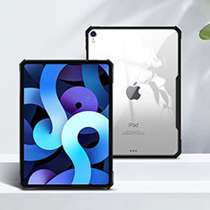 Funda Silicona Ultrafina Transparente T04 para Apple iPad Air 4 10.9 (2020) Negro