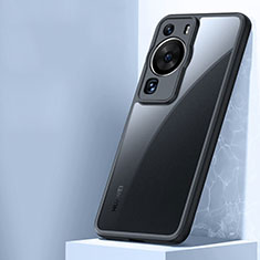 Funda Silicona Ultrafina Transparente T04 para Huawei P60 Negro