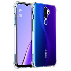 Funda Silicona Ultrafina Transparente T04 para Oppo A11 Claro