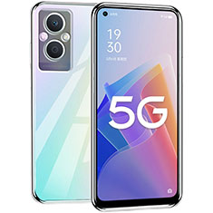 Funda Silicona Ultrafina Transparente T04 para Oppo A96 5G Claro