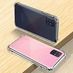 Funda Silicona Ultrafina Transparente T04 para Samsung Galaxy A71 5G Claro