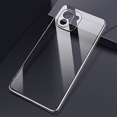 Funda Silicona Ultrafina Transparente T04 para Xiaomi Mi 11 Lite 4G Claro