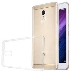 Funda Silicona Ultrafina Transparente T04 para Xiaomi Redmi Note 4X Claro