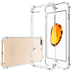 Funda Silicona Ultrafina Transparente T05 para Apple iPhone 7 Plus Claro
