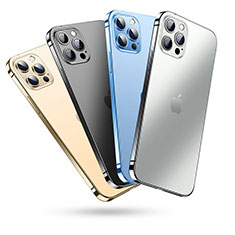 Funda Silicona Ultrafina Transparente T06 para Apple iPhone 13 Pro Max Claro
